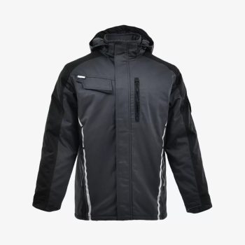   Sara Standard téli bélelt munkavédelmi kabát szürke színben