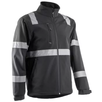   Coverguard Vigile vízálló softshell dzseki fekete színben