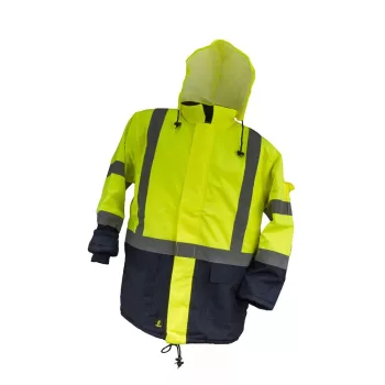   Urgent Roady jólláthatósági munkavédelmi kabát sárga színben