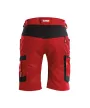 Dassy Axis bermuda piros/fekete színben
