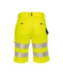 Dassy Idaho munkavédelmi bermuda fluo sárga színben