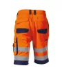 Dassy Lucca munkavédelmi bermuda fluo narancs/navy színben