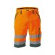 Dassy Lucca munkavédelmi bermuda fluo narancs/zöld színben
