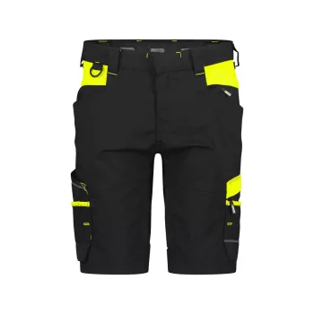 Dassy Manilla női bermuda fekete/sárga színben