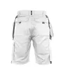 Dassy Monza munkavédelmi bermuda fehér/szürke színben