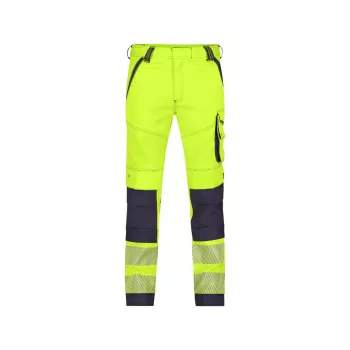Dassy Aruba munkavédelmi nadrág fluo sárga/navy színben