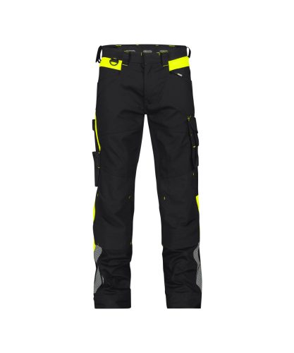 Dassy Canton munkavédelmi nadrág fekete/sárga színben