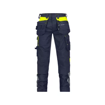   Dassy Shanghai munkavédelmi derekas nadrág éjkék/sárga színben