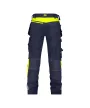 Dassy Shanghai munkavédelmi derekas nadrág éjkék/sárga színben