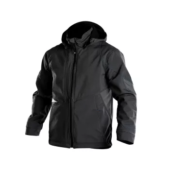Dassy Gravity softshell dzseki fekete/antracit szürke színben