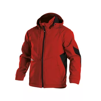 Dassy Gravity softshell dzseki piros/fekete színben