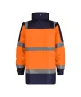 Dassy Atlantis munkavédelmi jól láthatósági kabát narancs/navy színben