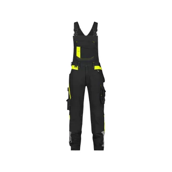   Dassy Ulsan munkavédelmi kantáros nadrág fekete/sárga színben