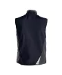 Dassy Fusion munkavédelmi softshell mellény éjkék/antracitszürke színben