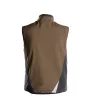 Dassy Fusion munkavédelmi softshell mellény barna/antracitszürke színben