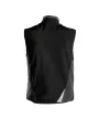 Dassy Fusion munkavédelmi softshell mellény fekete/antracitszürke színben