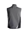 Dassy Fusion munkavédelmi softshell mellény antracitszürke/fekete színben