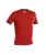 Dassy Nexus férfi kereknyakú póló piros/fekete színben