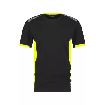 Dassy Tampico férfi póló fekete/sárga színben