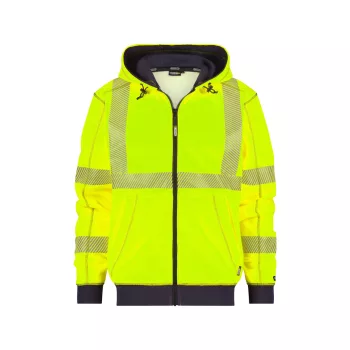   Dassy Evans jólláthatósági munkavédelmi pulóver sárga/navy színben