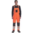 Cerva Max Vivo HV munkavédelmi kantáros nadrág narancs színben