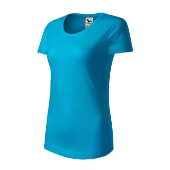 Malfini 172 Origin női póló türkiz színben (GOTS)