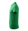 Malfini 202 Single J. galléros férfi póló fűzöld színben