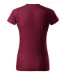 Malfini 134 Basic női póló garnet színben