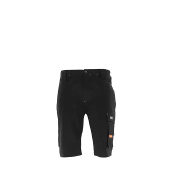   Sara Actiflex munkavédelmi rövidnadrág fekete/narancs színben