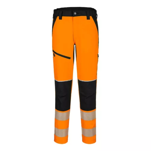 Portwest T140 Hi-Vis Stretch nadrág narancs színben