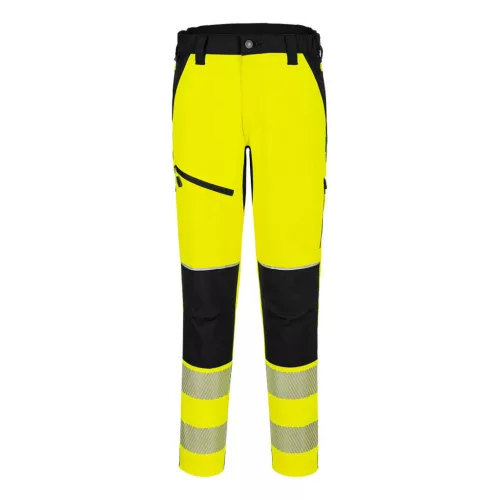 Portwest T140 Hi-Vis Stretch nadrág sárga színben
