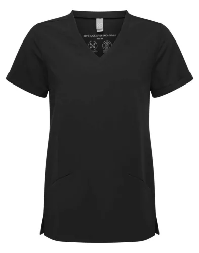 Onna NN310 Invincible női egészségügyi tunika fekete színben