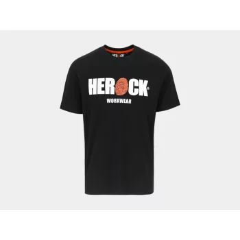 Herock Eni rövidujjú póló fekete színben