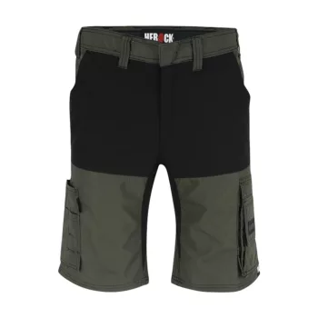 Herock Hespar munkavédelmi bermuda sötét khaki színben