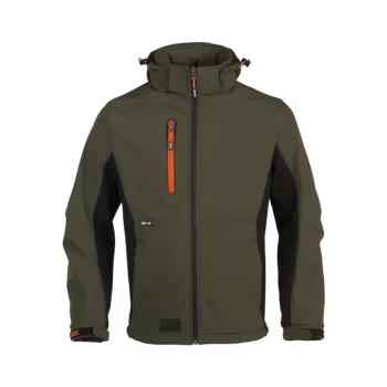 Herock Trystan softshell dzseki sötét khaki színben