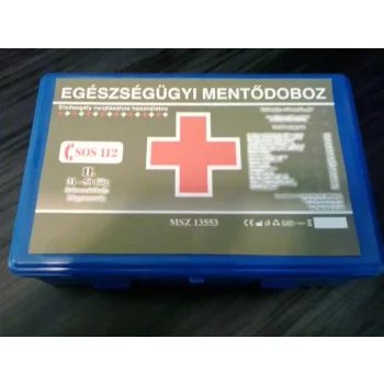 Egészségügyi mentődoboz üzembe II. típusú 31-50 főig