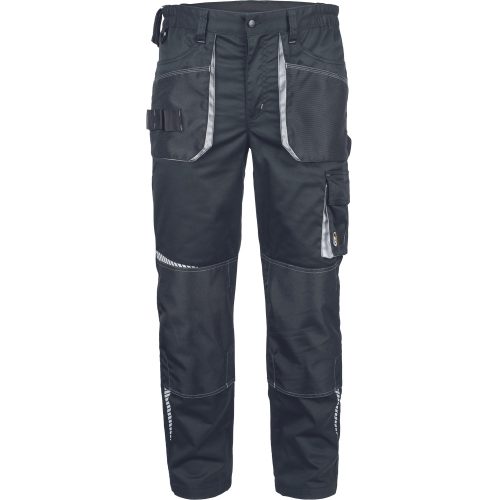 Cerva Emerton STR munkavédelmi téli derekas nadrág fekete színben