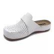 Leon 970 Comfort női bőr klumpa fehér színben