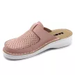 Leon V263 Comfort női bőr klumpa rose színben