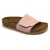 Leon 4022 Comfort női bőr papucs rose színben