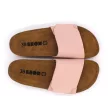 Leon 4022 Comfort női bőr papucs rose színben