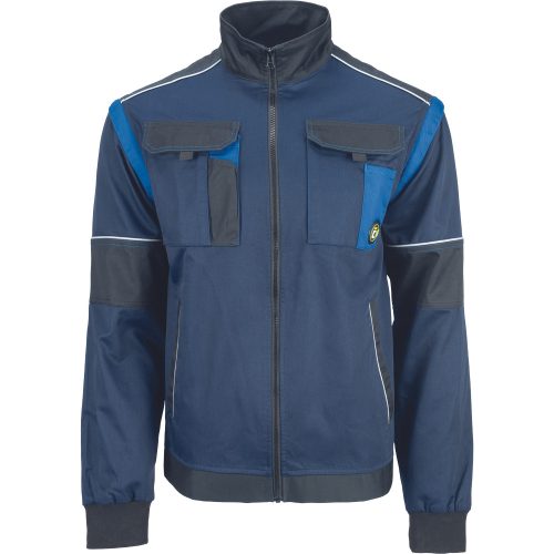 Cerva Max Eco Stretch munkavédelmi dzseki kék színben