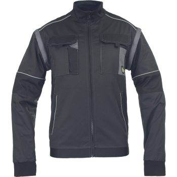Cerva Max Eco Stretch munkavédelmi dzseki fekete színben
