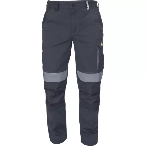 Cerva Max Eco Stretch munkavédelmi derekas nadrág fekete színben