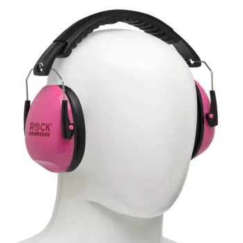 Rock kid KM-2 gyerek pántos fültok rózsaszín színben