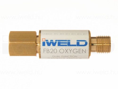 iWeld FB20 visszaégésgátló patron reduktorra G1/4" oxigén (51128FB2RO)