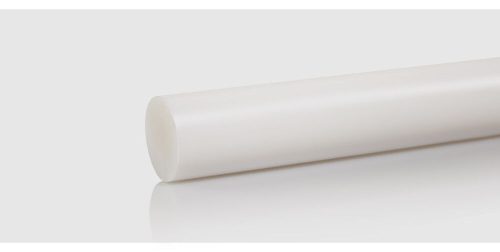 Teflon rúd fehér színben 100 mm átmérő