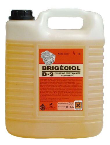 Brigéciol D-3 emulziós zsírtalanító motormosó 5L