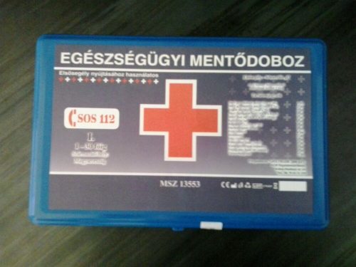 Egészségügyi mentődoboz üzembe I. típusú 1-30 főig