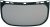 Earline Visogrill arcvédő rostély 190x405 mm